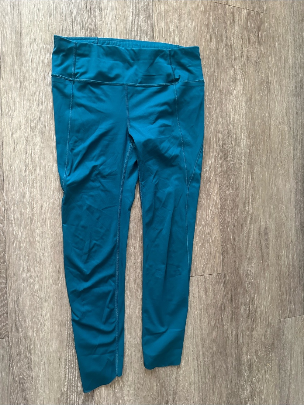 Athleta Teal High-Rise Performance Leggings